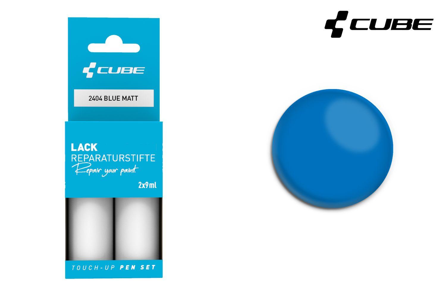 Cube Lackstift Set BLUE matt 2404 - Liquid-Life