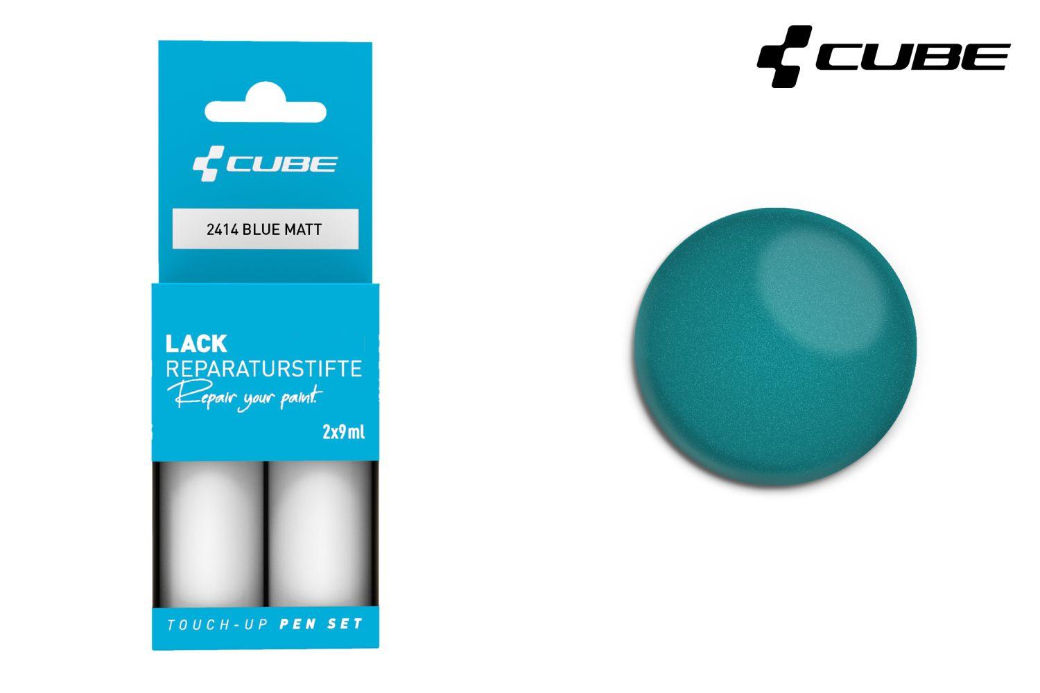 Cube Lackstift Set BLUE matt 2414 - Liquid-Life