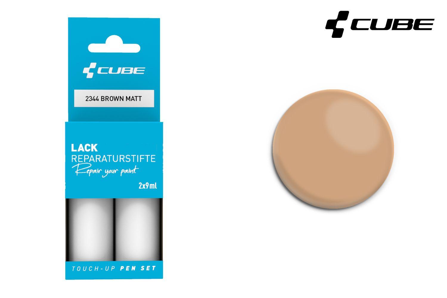 Cube Lackstift Set BROWN matt 2344 - Liquid-Life