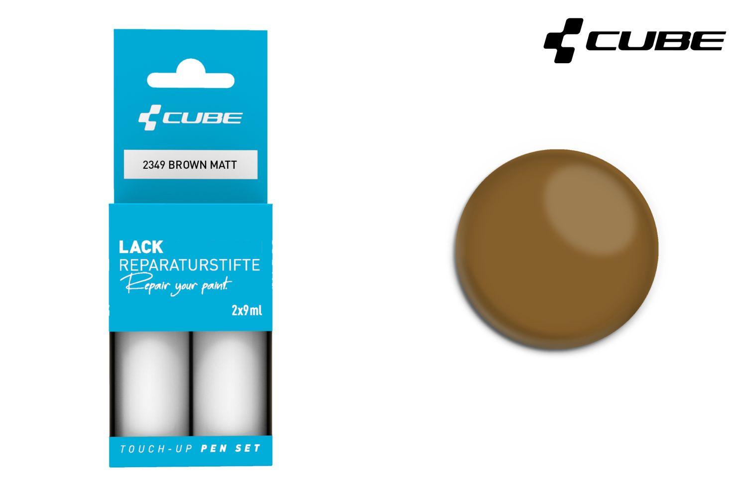 Cube Lackstift Set BROWN matt 2349 - Liquid-Life