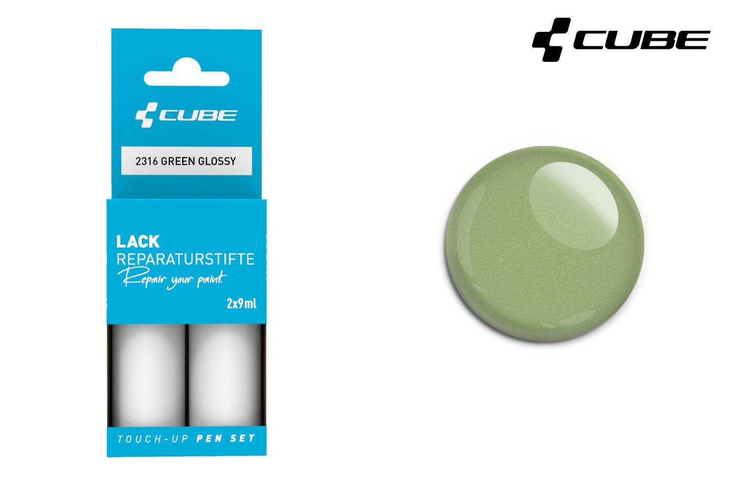 Cube Lackstift Set GREEN glossy 2316 - Liquid-Life