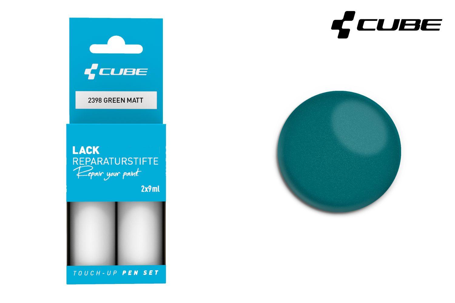 Cube Lackstift Set GREEN matt 2398 - Liquid-Life