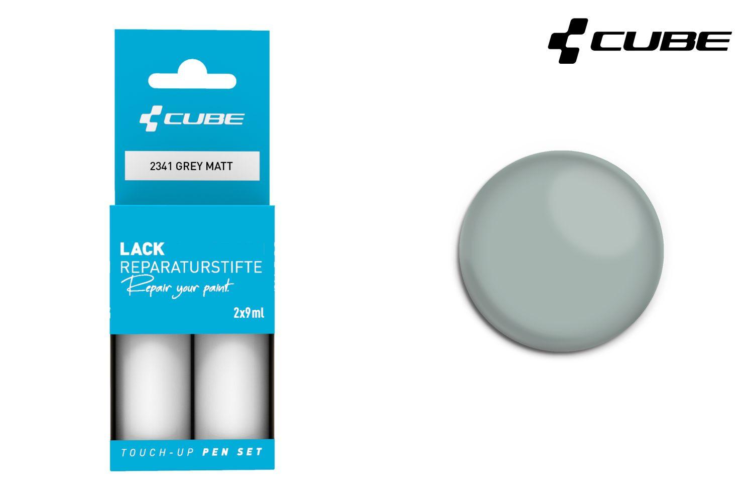 Cube Lackstift Set GREY matt 2341 - Liquid-Life