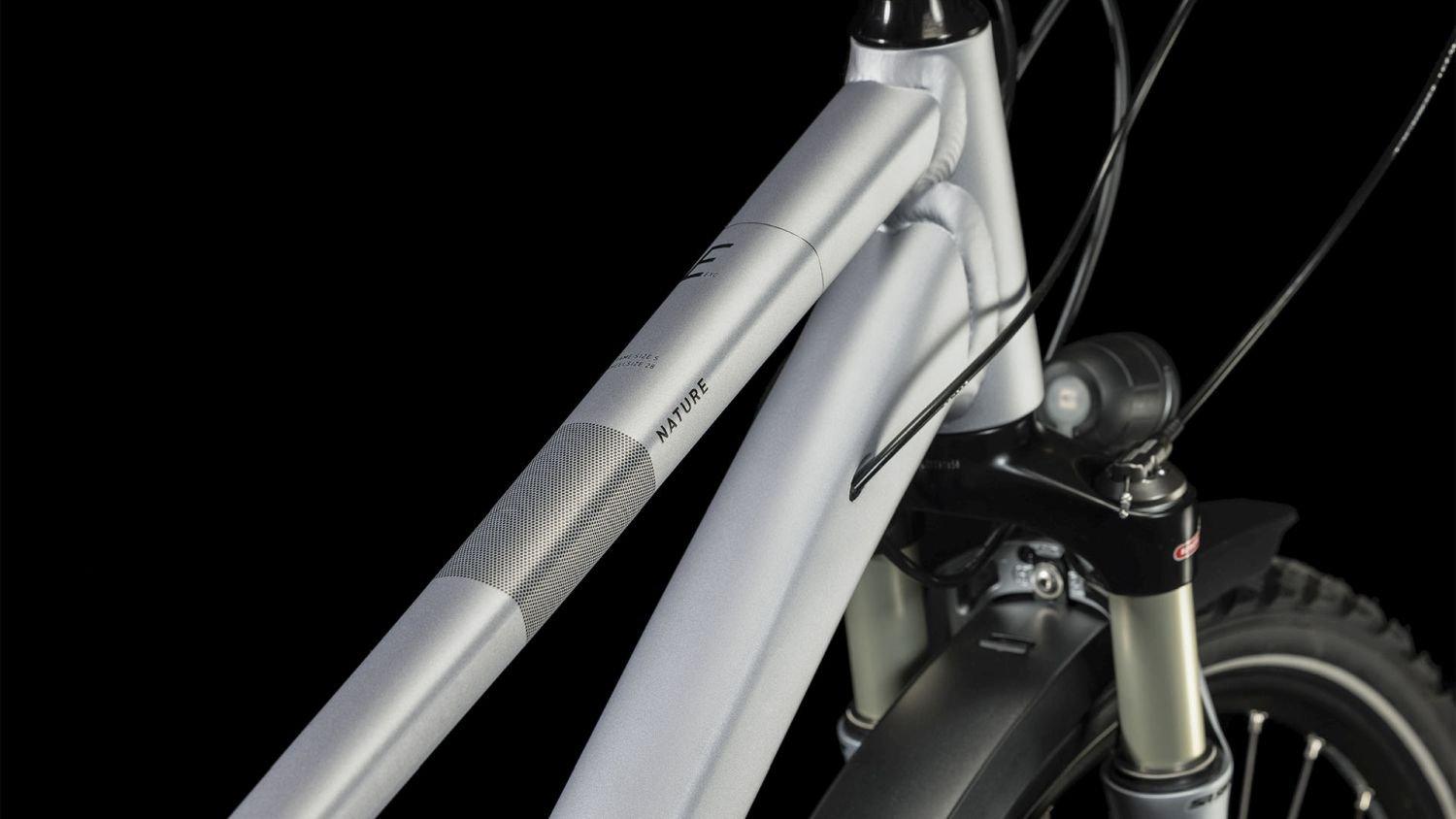 Cube Nature EXC Allroad polarsilver´n´black 2023 Trapeze - Liquid-Life