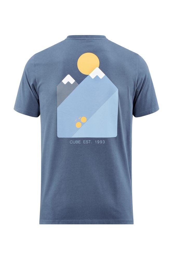 Cube Organic T-Shirt Mountains - Liquid-Life