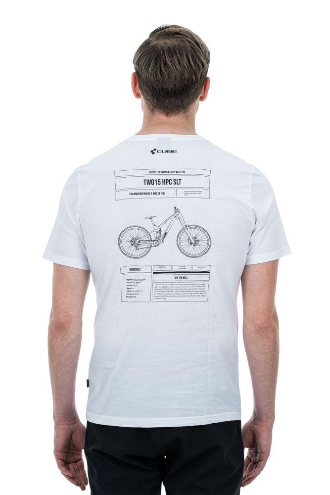 Cube Organic T-Shirt Two15 - Liquid-Life #Wähle Deine Farbe_White