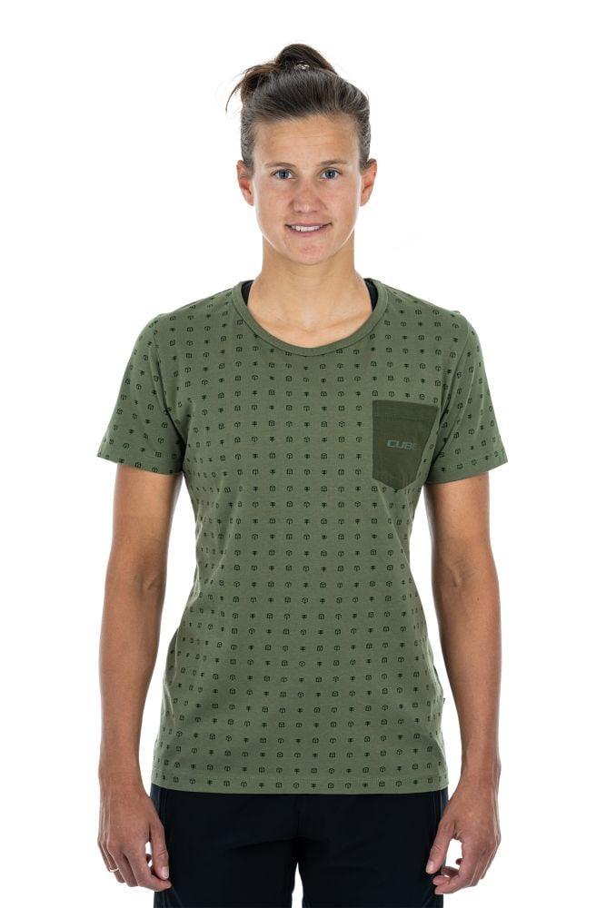 Cube Organic WS T-Shirt Pedal - Liquid-Life