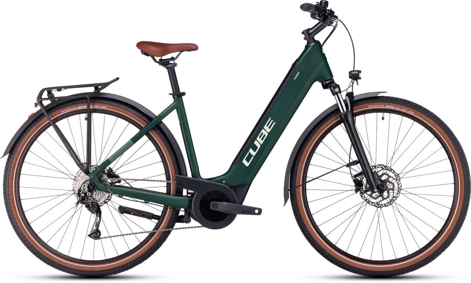 Cube Touring Hybrid ONE 625 darkgreen´n´green 2023 Easy Entry - Liquid-Life