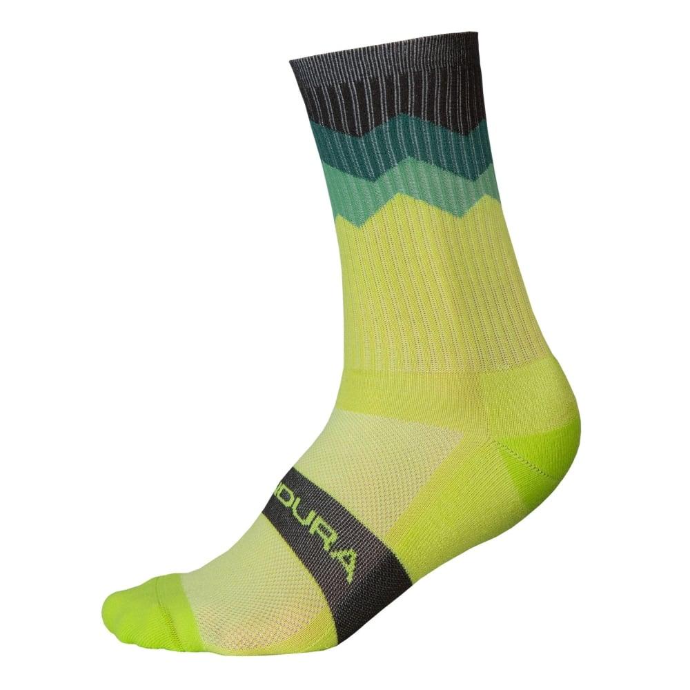 Endura Zacken Socken - Liquid-Life #Wähle Deine Farbe_Giftgrün