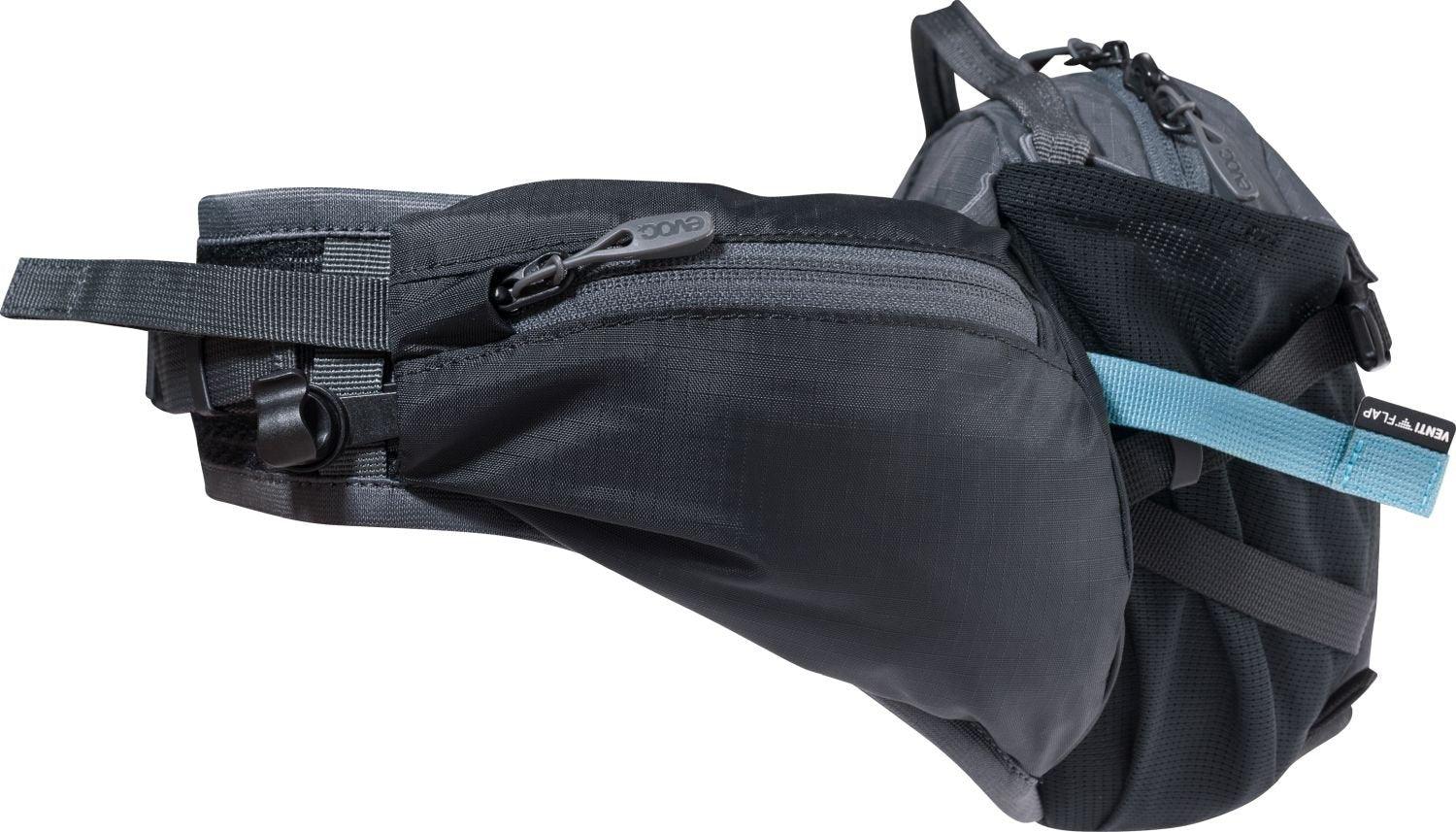 Evoc Hip Pack Pro 3 + Hip Pack Hydration Bladder 1.5 - Liquid-Life #Wähle Deine Farbe_Black/Carbon Grey