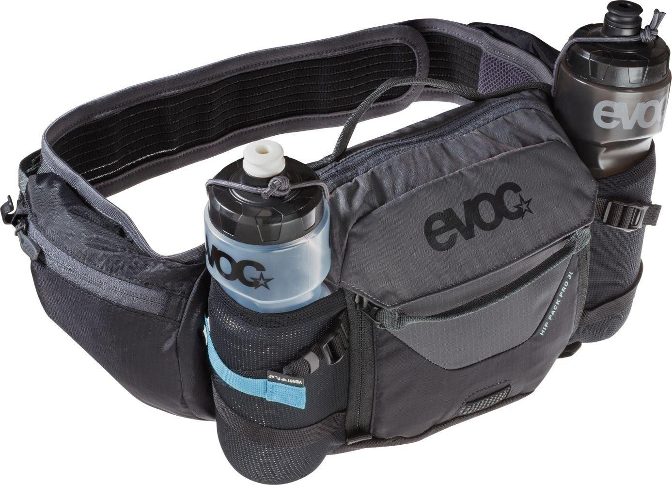 Evoc Hip Pack Pro 3 + Hip Pack Hydration Bladder 1.5 - Liquid-Life #Wähle Deine Farbe_Black/Carbon Grey