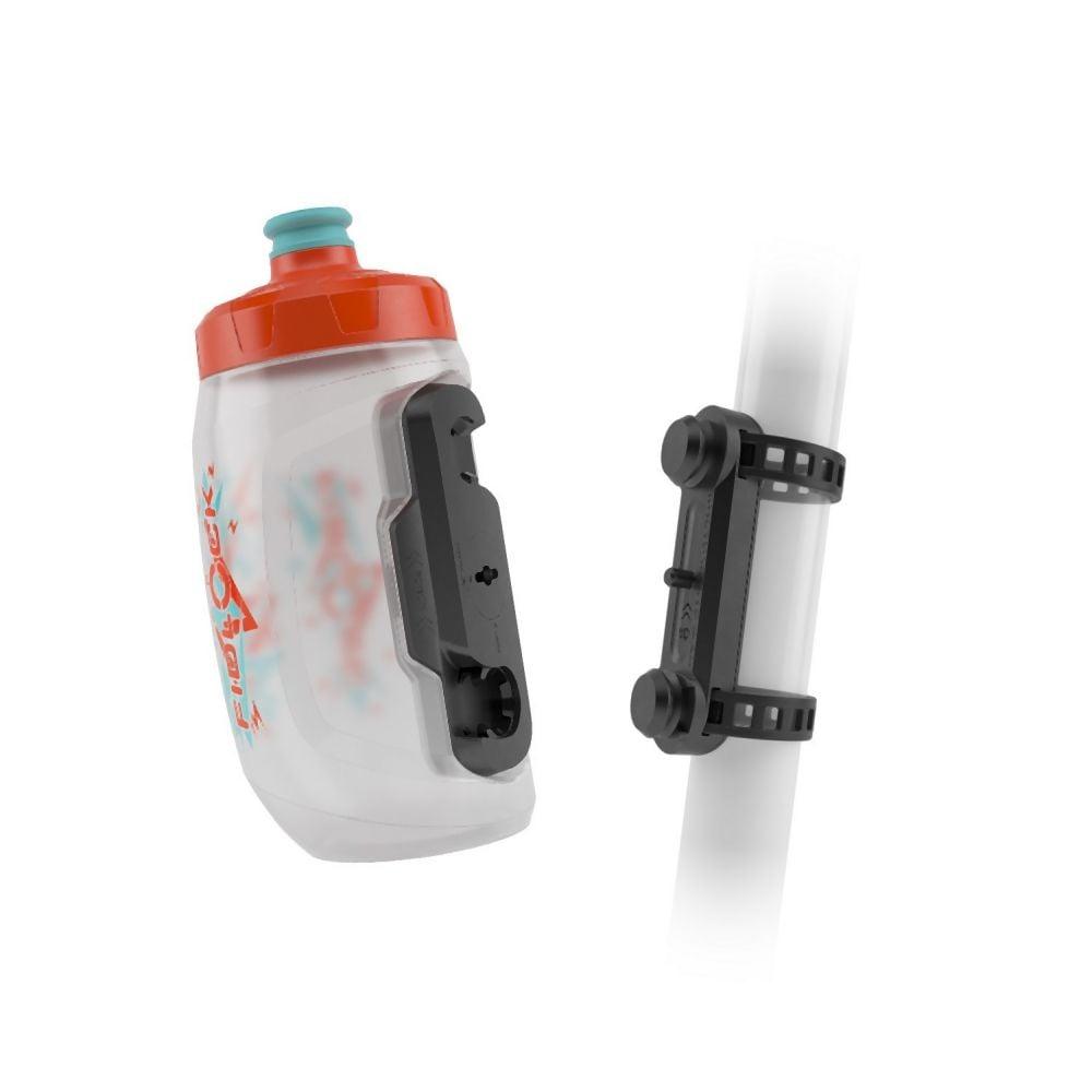 Fidlock Bottle 450ml Kids + Uni Base transparent white - Liquid-Life
