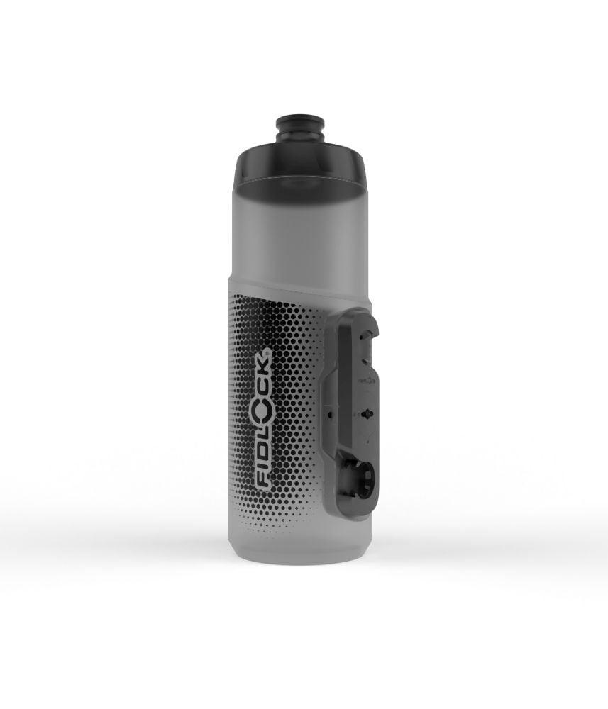 Fidlock Single Bottle 600ml - Liquid-Life #Wähle Deine Farbe_Transparent Black