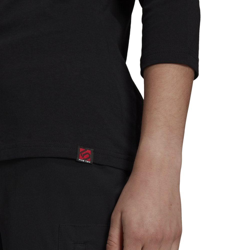 FiveTen Graphics Longsleeve Women - Liquid-Life #Wähle Deine Farbe_Black/Black