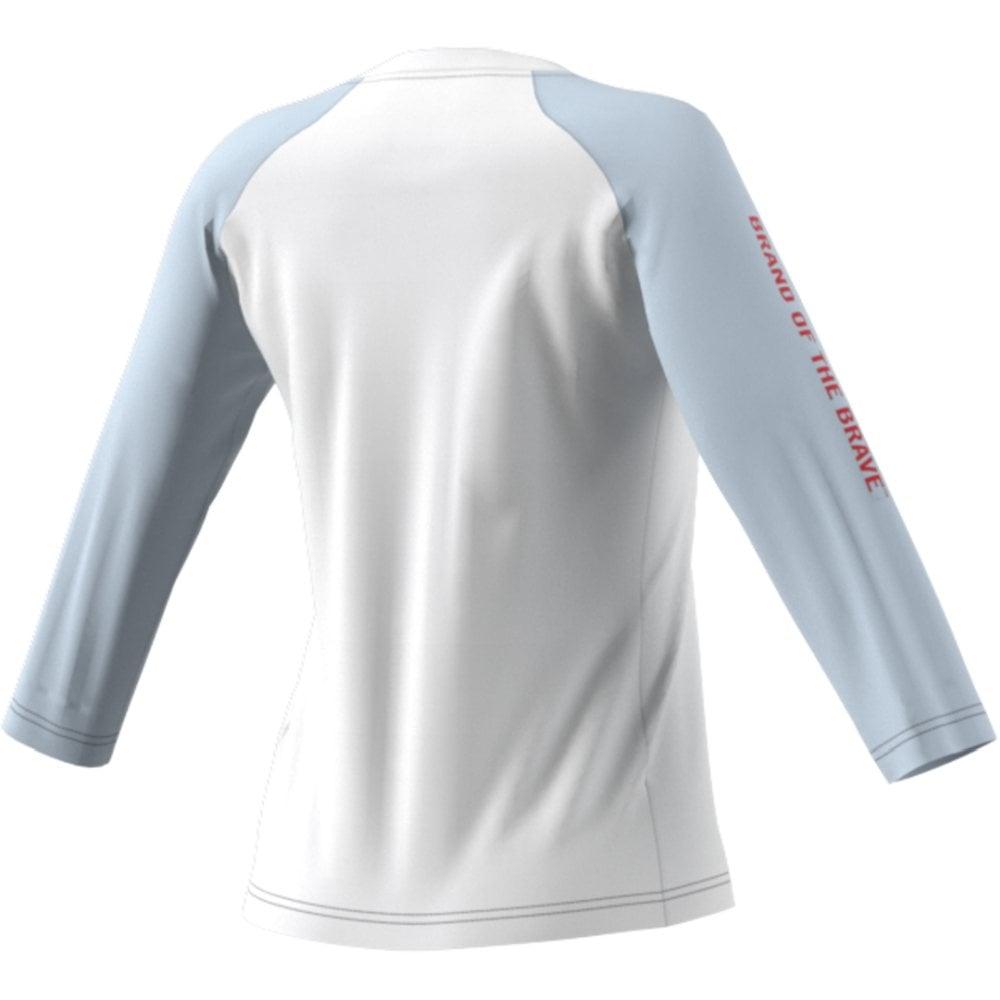 FiveTen Graphics Longsleeve Women - Liquid-Life #Wähle Deine Farbe_White/Halo Blue