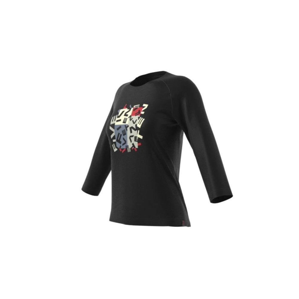 FiveTen Graphics Longsleeve Women - Liquid-Life #Wähle Deine Farbe_Black/Black