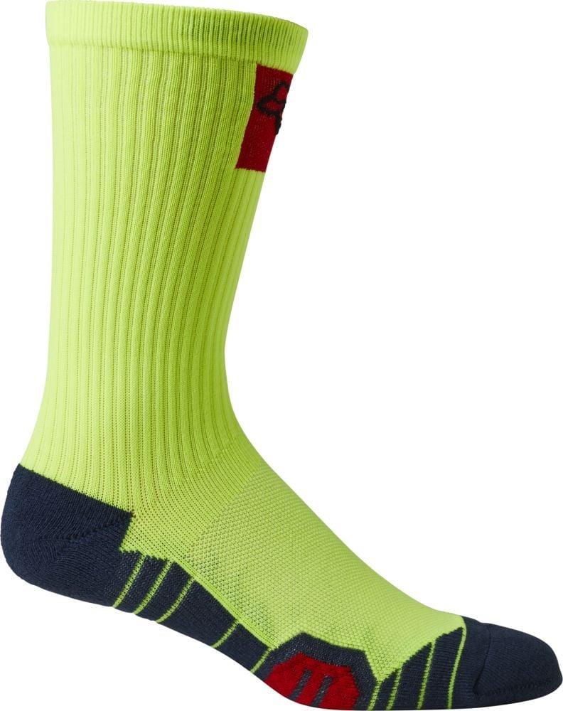 Fox 8" Ranger Cushion Sock SE - Liquid-Life #Wähle Deine Farbe_Flo Yellow
