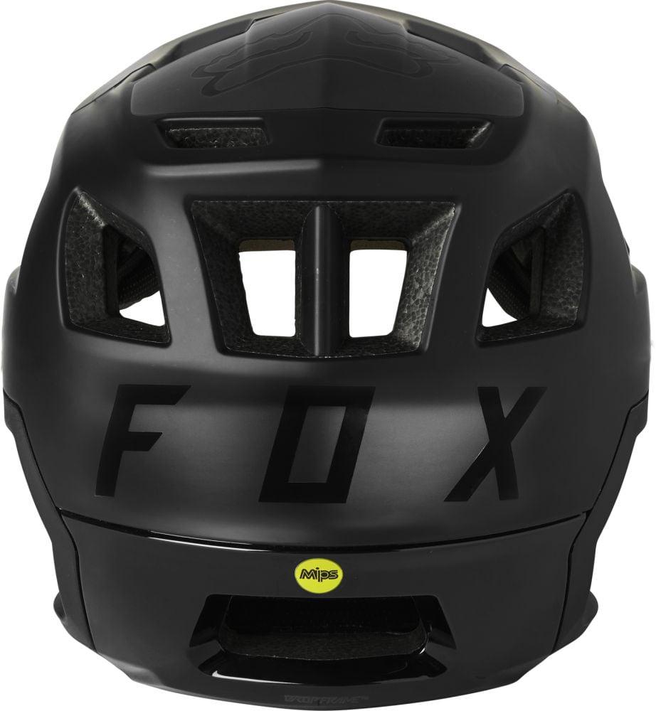 Fox Dropframe Pro Helm - Liquid-Life #Wähle Deine Farbe_Black