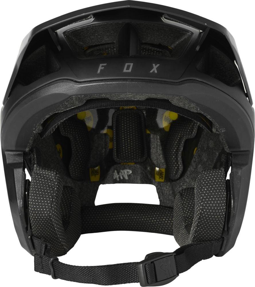 Fox Dropframe Pro Helm - Liquid-Life #Wähle Deine Farbe_Black