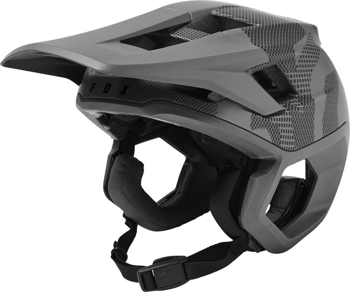 Fox Dropframe Pro Helm - Liquid-Life #Wähle Deine Farbe_Camo Grey Camo
