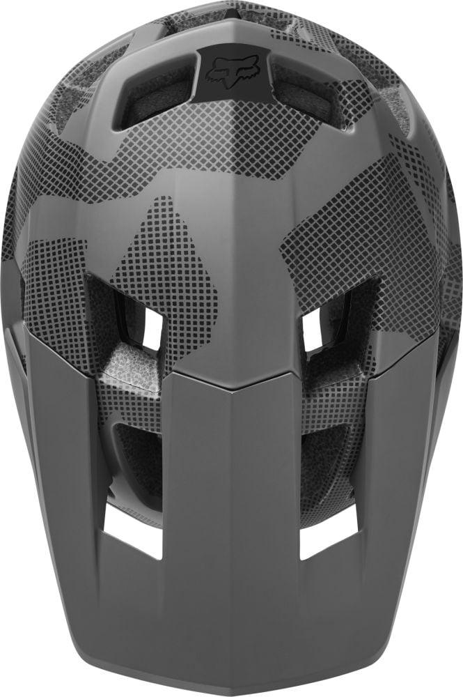 Fox Dropframe Pro Helm - Liquid-Life #Wähle Deine Farbe_Camo Grey Camo