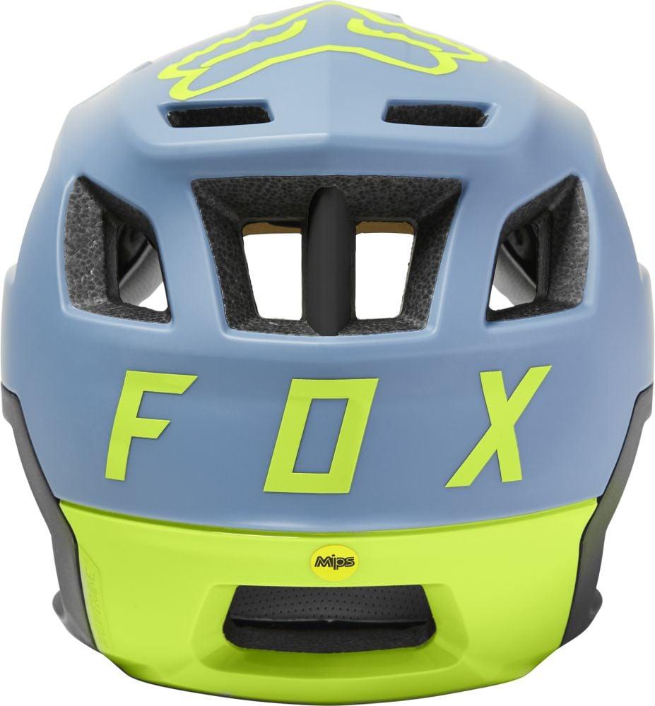 Fox Dropframe Pro Helm - Liquid-Life #Wähle Deine Farbe_Dust Blue