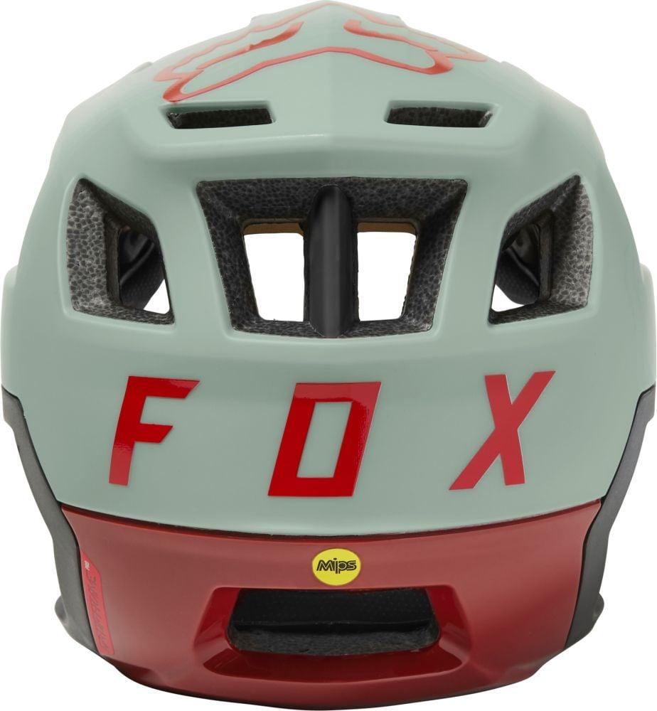 Fox Dropframe Pro Helm - Liquid-Life #Wähle Deine Farbe_Eucalyptus