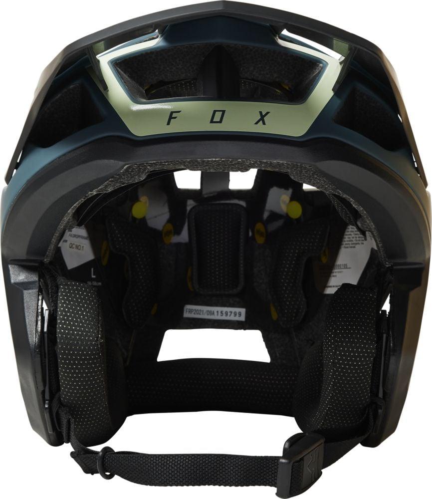 Fox Dropframe Pro Helm - Liquid-Life #Wähle Deine Farbe_Black