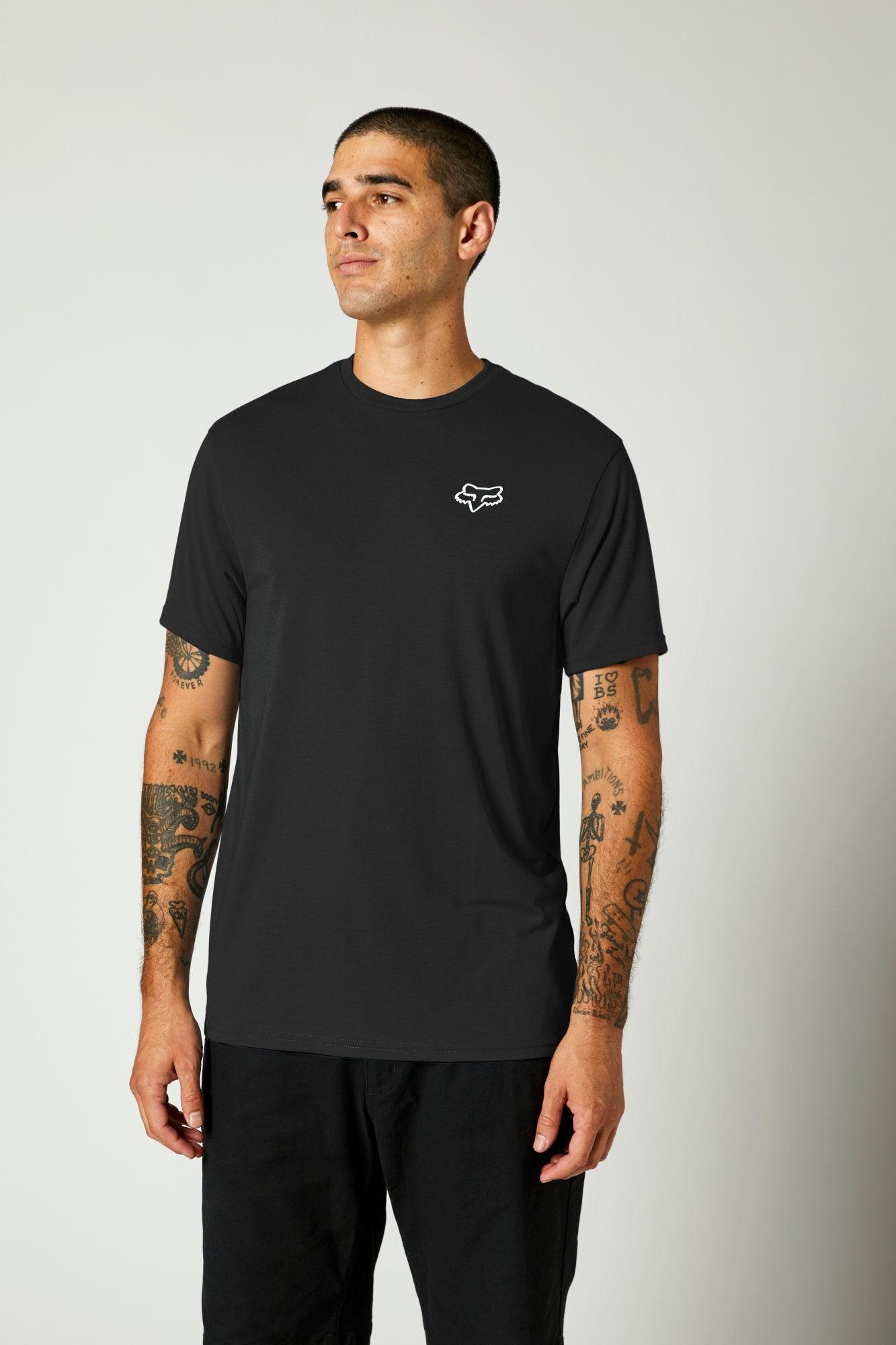 Fox Funktions-T-Shirt Burnt - Liquid-Life #Wähle Deine Farbe_Black