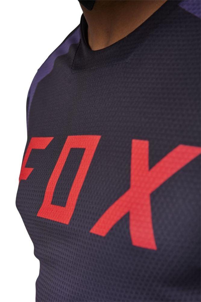 Fox Langärmliges Jersey Defend - Liquid-Life #Wähle Deine Farbe_Sangria