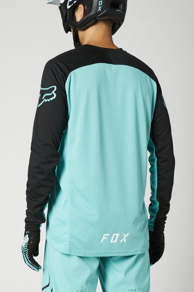 Fox Langärmliges Jersey Defend - Liquid-Life #Wähle Deine Farbe_White