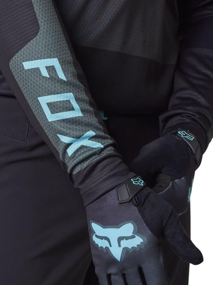 Fox Langärmliges Jersey Defend - Liquid-Life #Wähle Deine Farbe_Emerald
