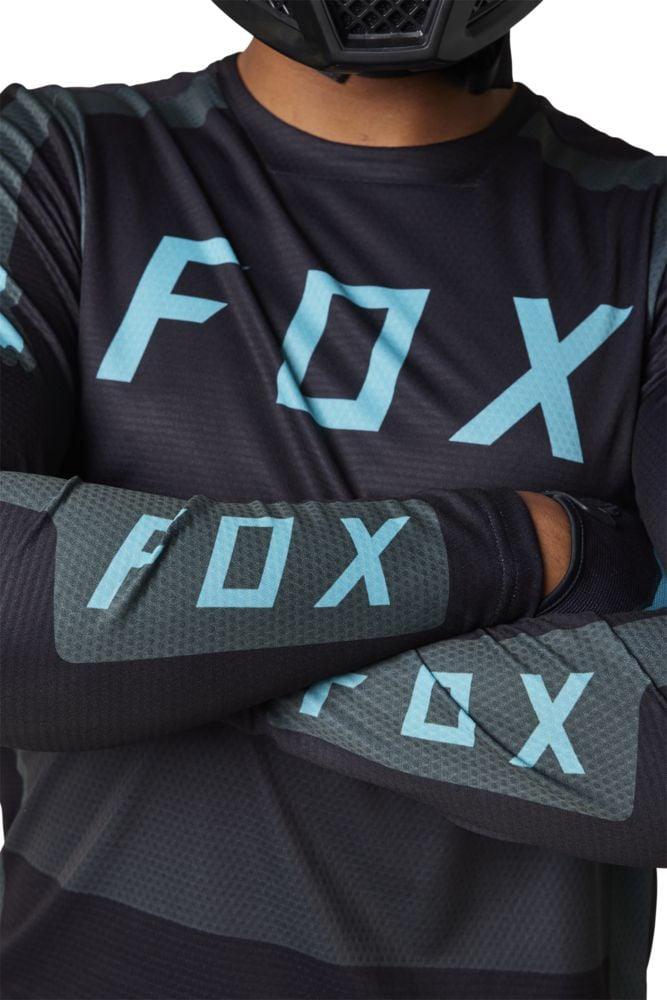 Fox Langärmliges Jersey Defend - Liquid-Life #Wähle Deine Farbe_Emerald