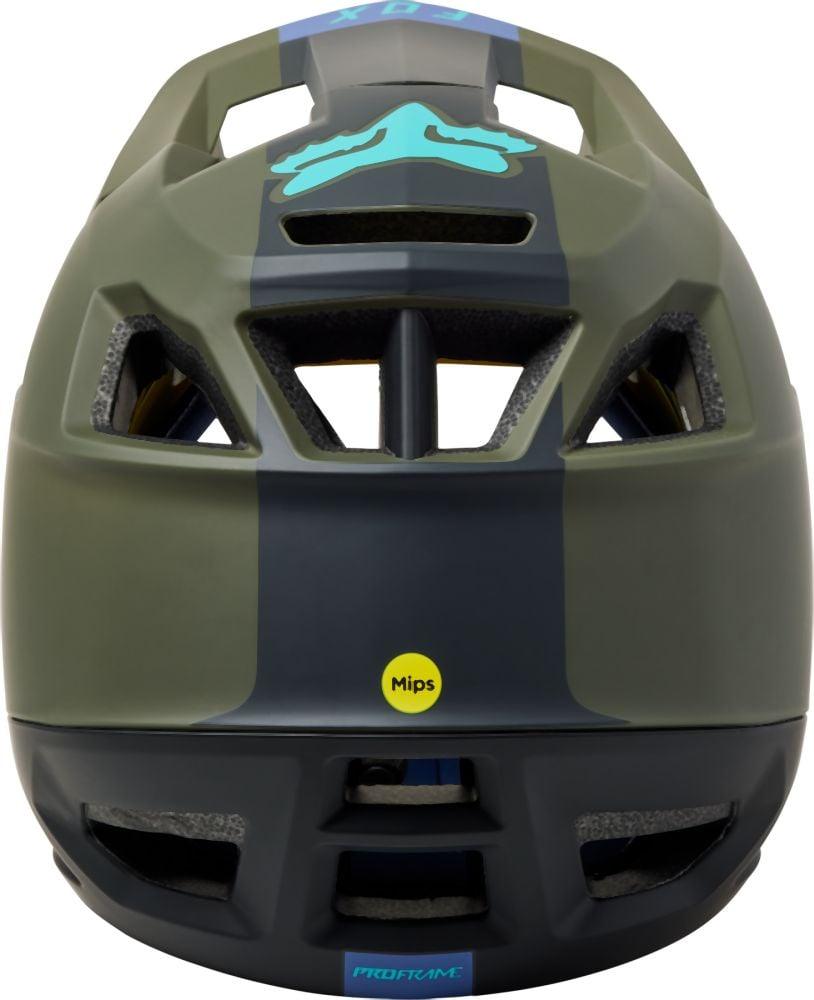 Fox Proframe Helm Blocked - Liquid-Life #Wähle Deine Farbe_Olive Green