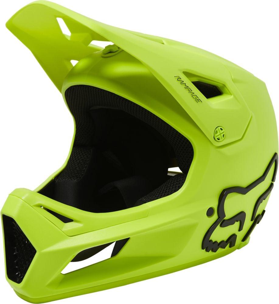 Fox Rampage Helmet Ce/Cpsc - Liquid-Life #Wähle Deine Farbe_Flo Yellow