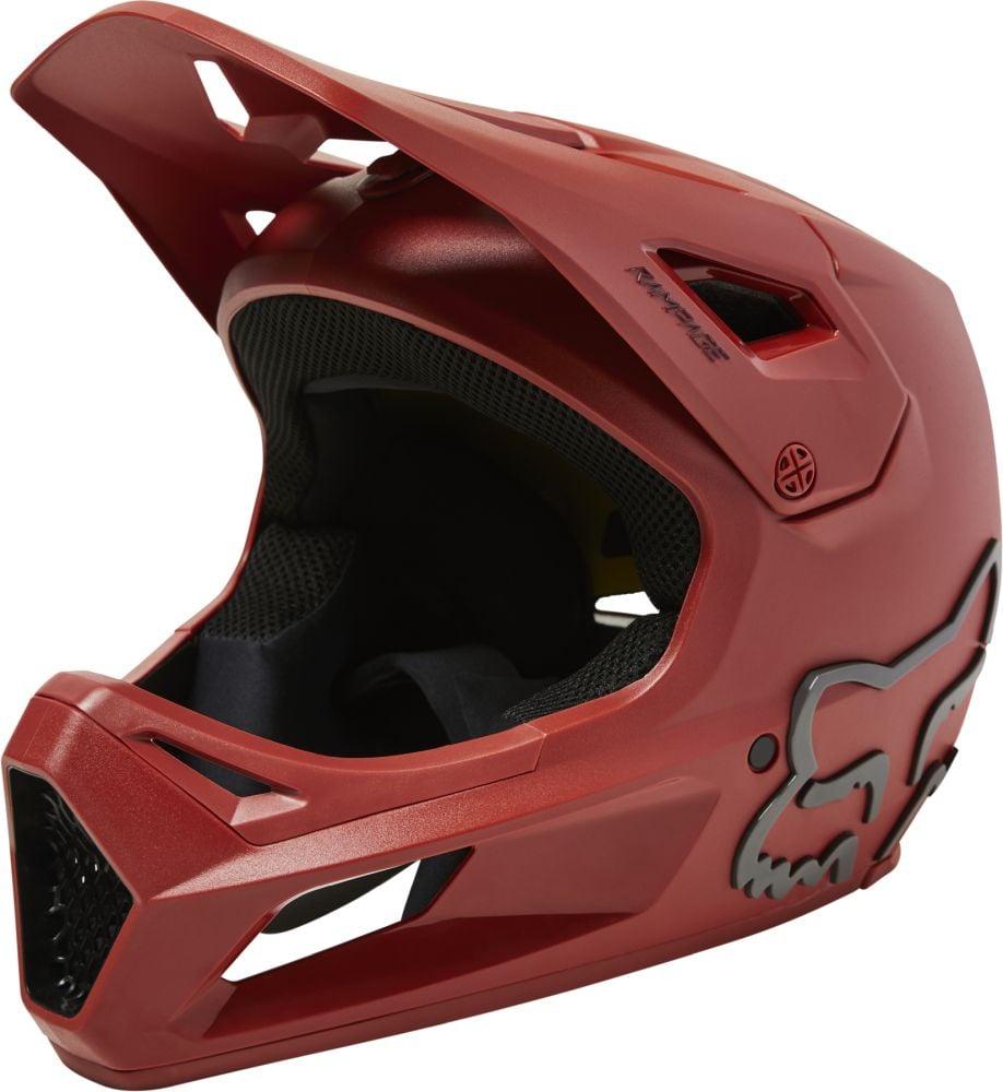 Fox Rampage Helmet Ce/Cpsc - Liquid-Life #Wähle Deine Farbe_Red