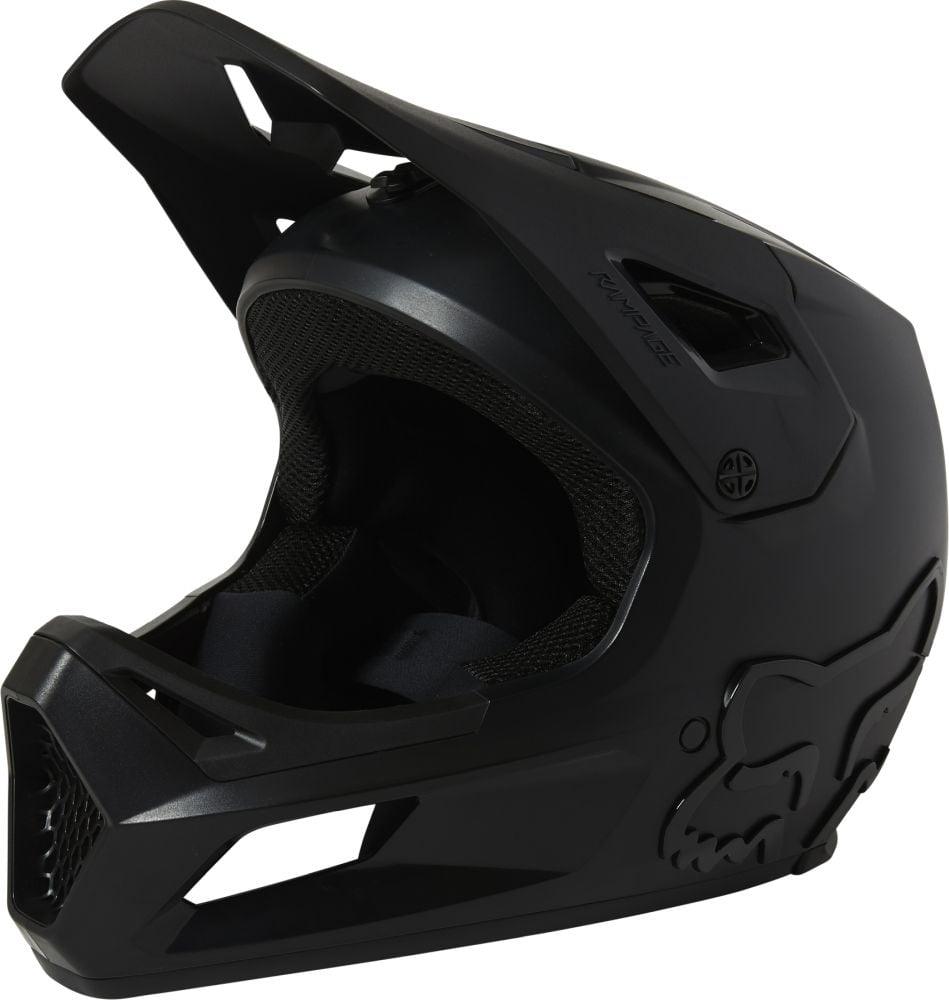 Fox Rampage Helmet Ce/Cpsc - Liquid-Life #Wähle Deine Farbe_Black/Black