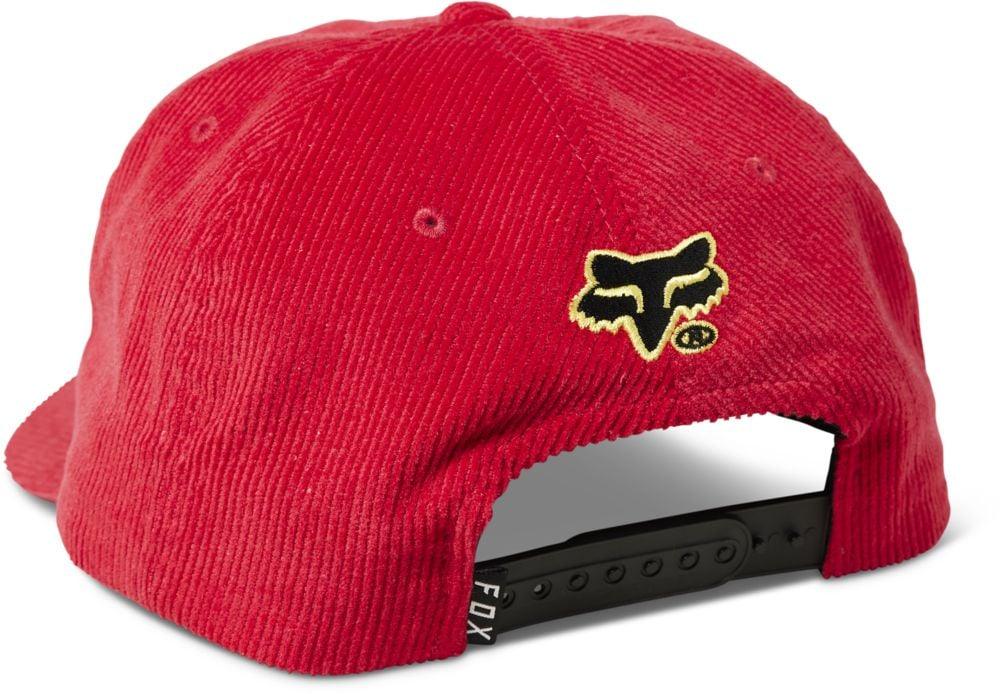 Fox Snapback-Kappe Burm Flame Red - Liquid-Life