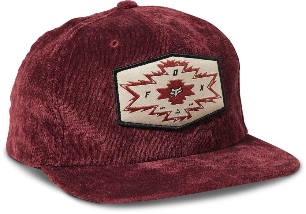 Fox Snapback-Kappe Full Flux - Liquid-Life #Wähle Deine Farbe_Dark Maroon