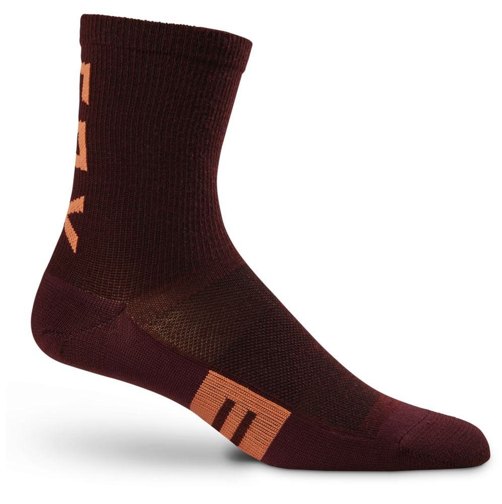 Fox Socken Flexair Merino Women - Liquid-Life #Wähle Deine Farbe_Dark Maroon