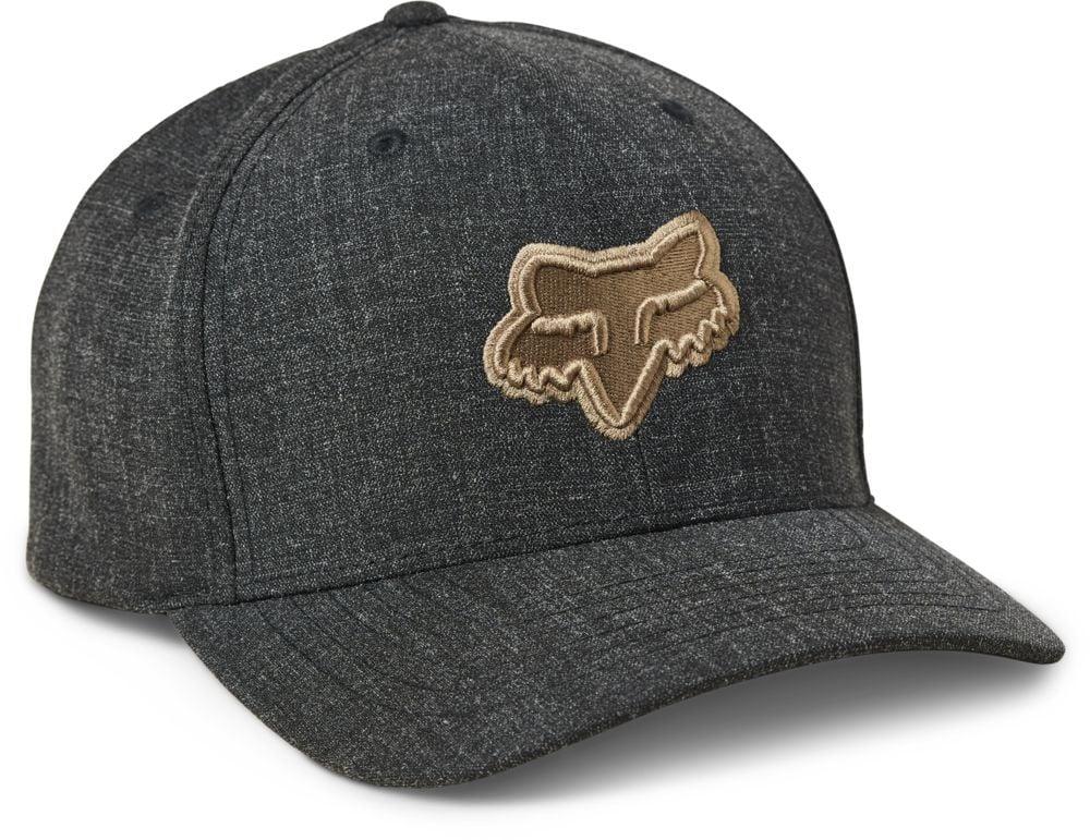 Fox Transposition Flexfit Hat - Liquid-Life #Wähle Deine Farbe_Heather Black