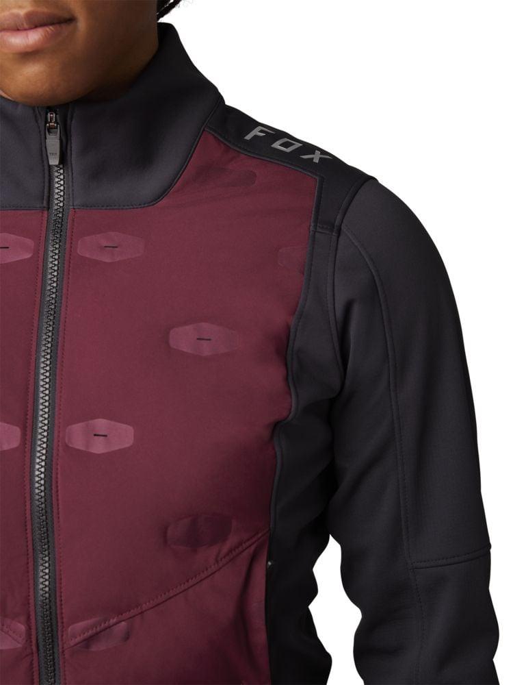 Fox W Ranger Windblock Fire Jacke - Liquid-Life #Wähle Deine Farbe_Dark Maroon
