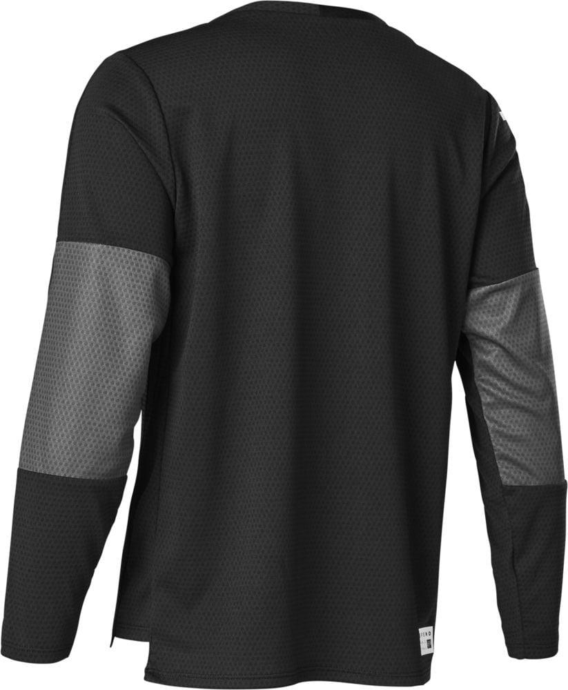 Fox Youth Defend LS Trikot - Liquid-Life #Wähle Deine Farbe_Black