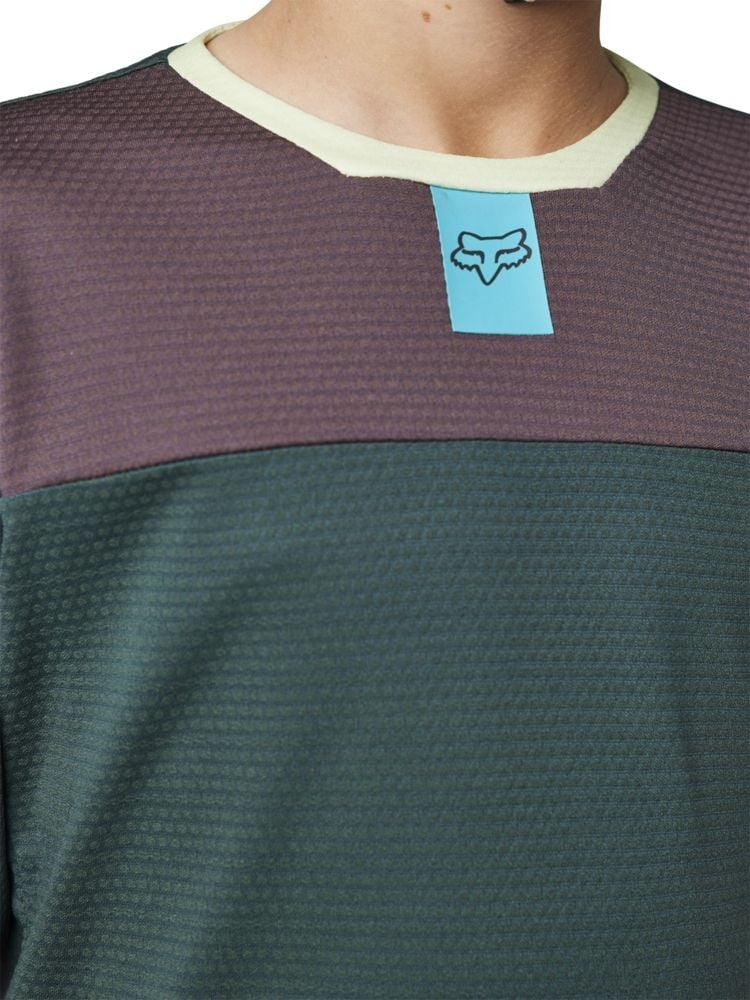 Fox Youth Defend LS Trikot - Liquid-Life #Wähle Deine Farbe_Emerald
