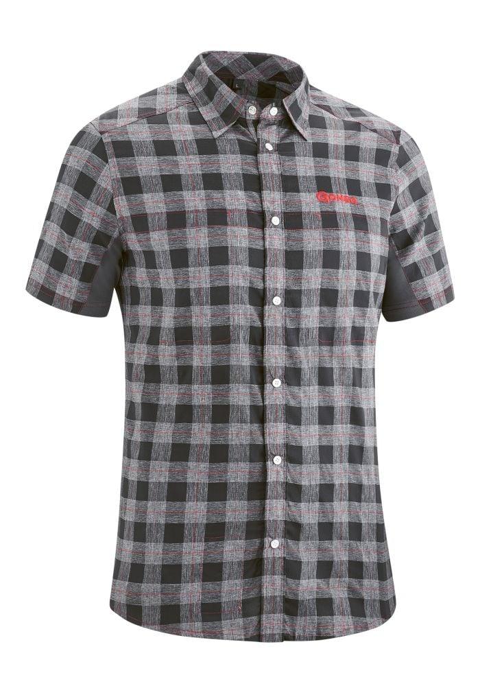 Gonso Bikehemd-1/2 Don - Liquid-Life #Wähle Deine Farbe_black mel.check