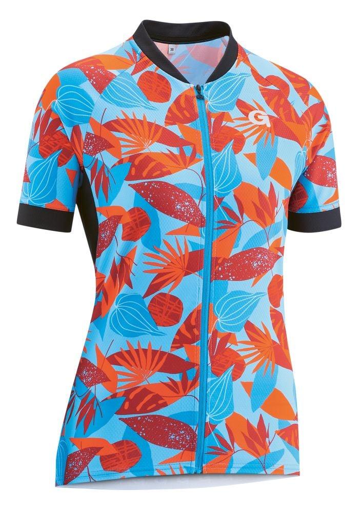 Gonso Damen-Radtrikot-1/2-FZ Nadiza - Liquid-Life #Wähle Deine Farbe_hawaiian ocean