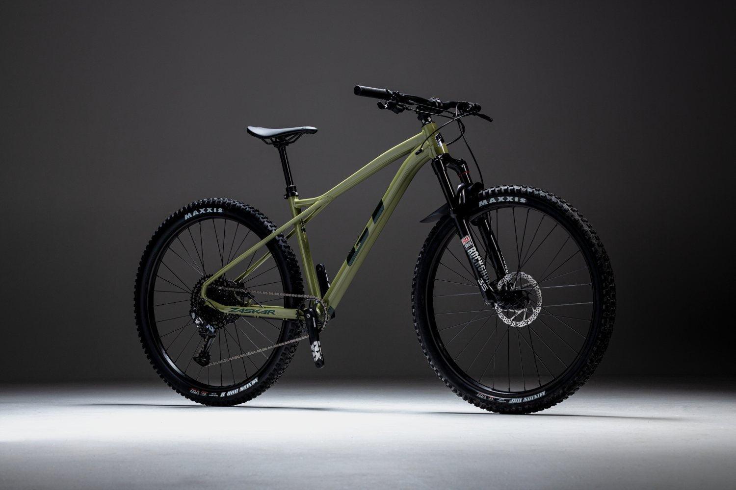 GT Bicycles Zaskar LT Expert Gloss Moss Green 2021 - Liquid-Life
