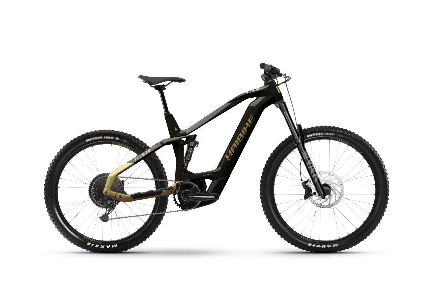 Haibike ALLMTN CF 8 i750Wh Black Gold 2023 - Liquid-Life