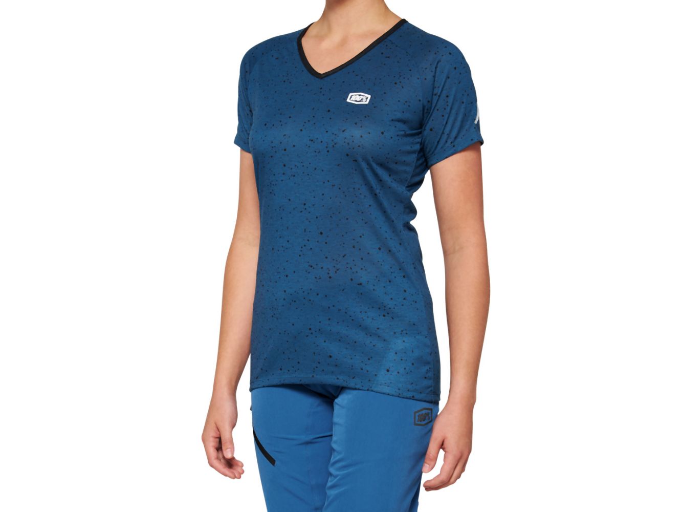 100% Airmatic Womens Short Sleeve Jersey - Liquid-Life #Wähle Deine Farbe_Slate Blue
