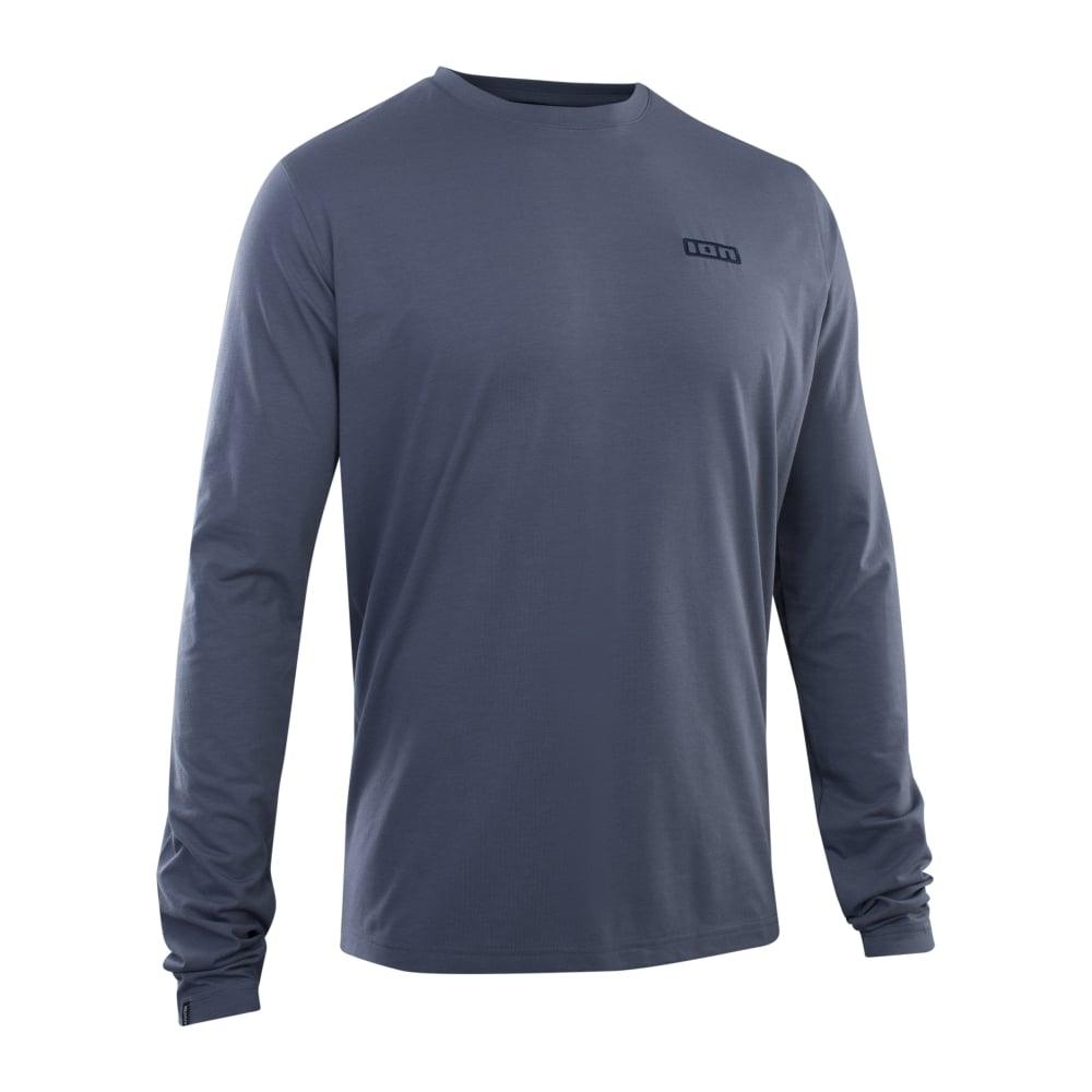 ION Bike Tee S_Logo LS DR - Liquid-Life #Wähle Deine Farbe_Storm Blue
